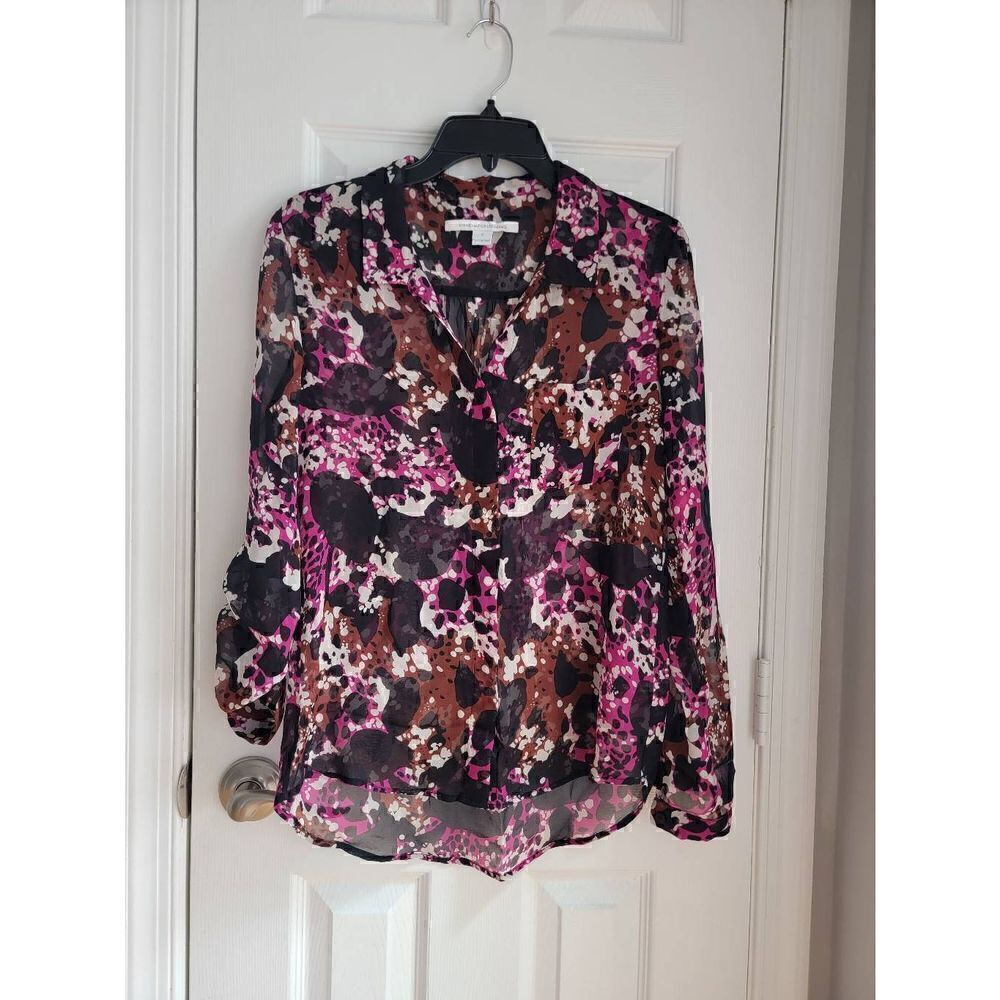 Diana Von Fur Lorelei Silk Blouse 2